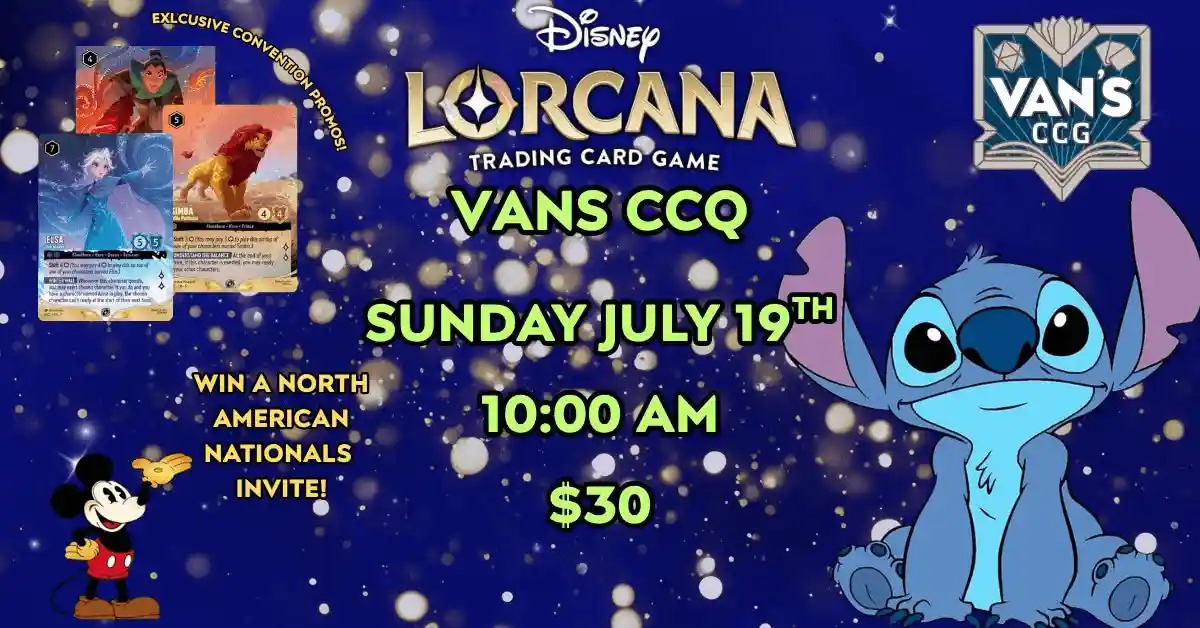 Van's Comics Cards and Games CCQ - Ridgeland 2026